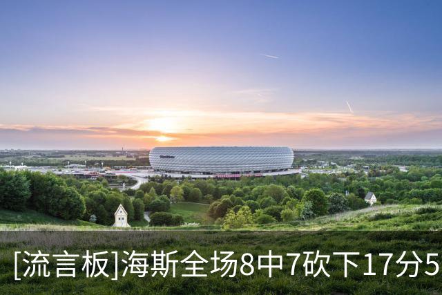 [流言板]海斯全场8中7砍下17分5篮板2助攻2盖帽，正负值+9全场最高